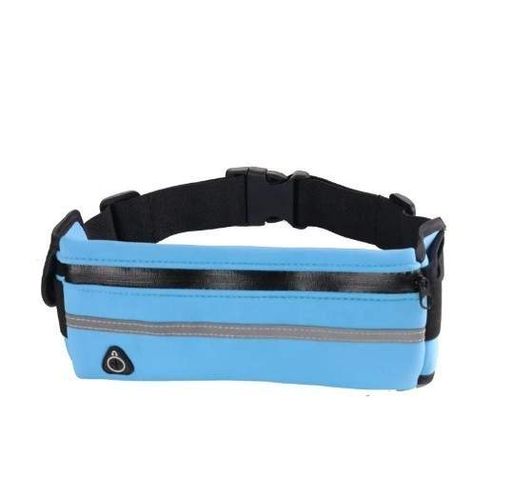 Сумка для бігу на пояс RunningBag вологостійка Блакитна (735229443) (2072679)
