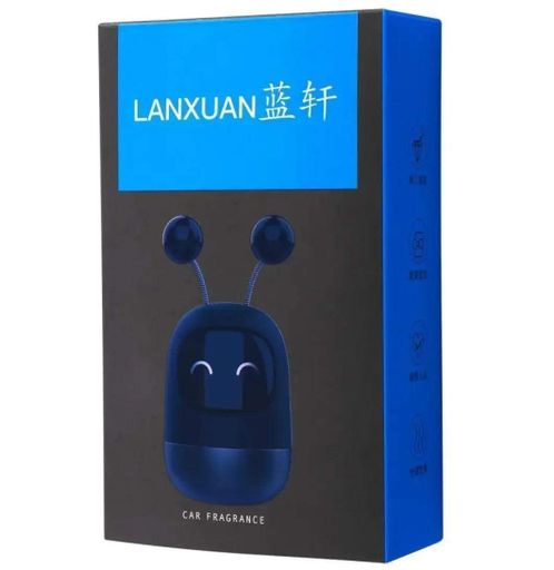 Ароматизатор автомобіль Lanxuan освіжувач повітря в машину + 3 змінних картриджів Чорний (AA050821) (2072716)