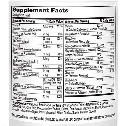 Витаминно-минеральный комплекс 21st Century Sentry Women, Multivitamin & Multimineral Supplement 120 Tabs (2072831)