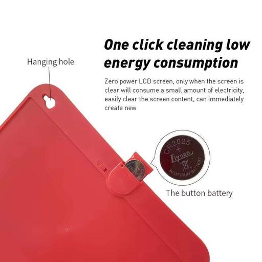 Графический планшет для рисования Psheko Writing Tablet 15" Red (R050953) (2073112)