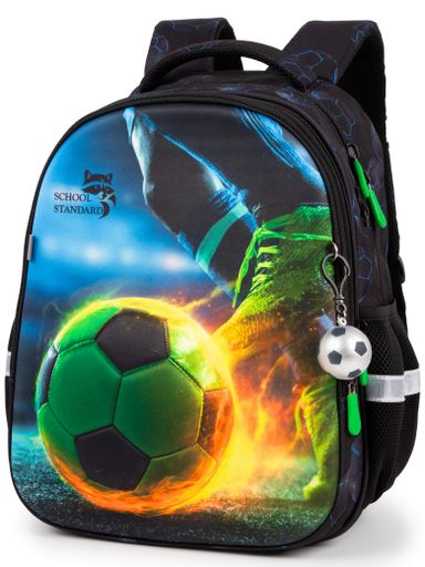 Ортопедичний шкільний рюкзак 6 в 1 для хлопчика School Standard 38х30х18 см з М'ячем для першокласника (SET 170-78) (2073329)