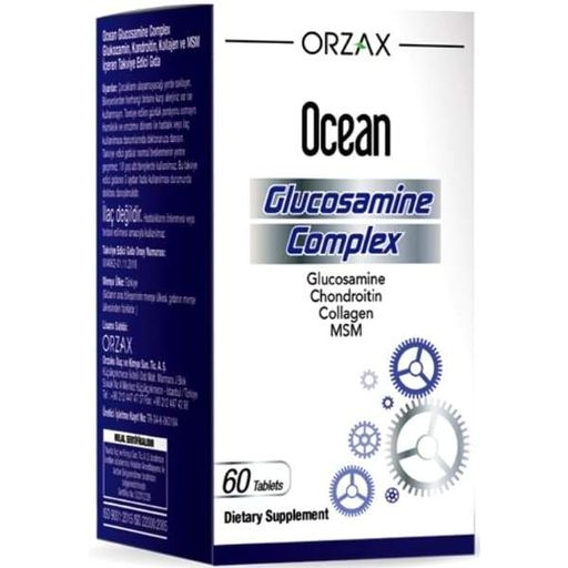 Препарат для суставов и связок Orzax Ocean Glucosamine Complex 60 Tabs (2073354)