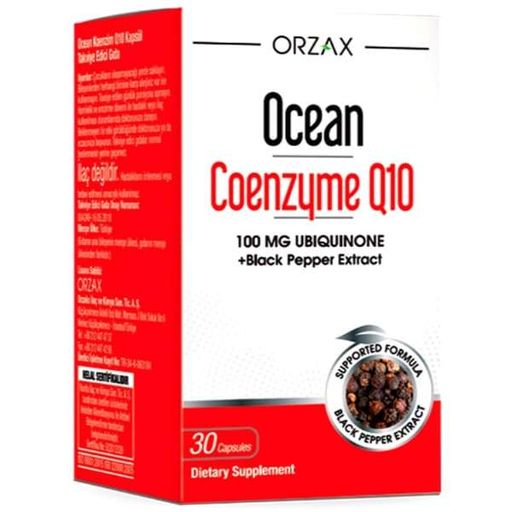 Коэнзим Orzax Ocean Coenzyme Q10 30 Caps (2073362)