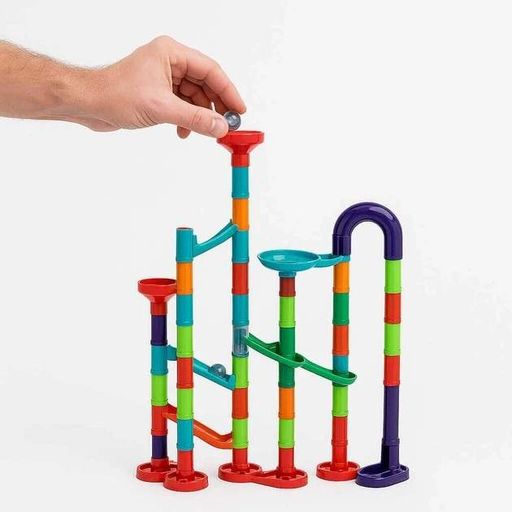 Конструктор-лабіринт Marble Run, 113 деталей для складання багаторівневих трас. (2073416)