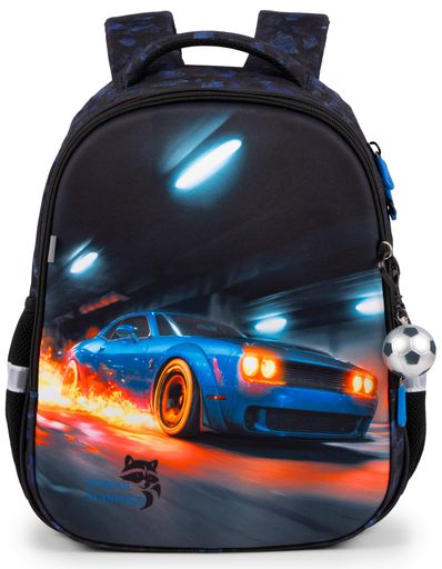 Шкільний ортопедичний рюкзак для хлопчика з Машиною School Standard 38х30х18 см для першокласника (170-73) (2073504)