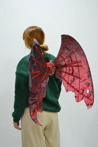 Электрические крылья ангела с музыкой и светом Красные (MAGIC850) (2073991)