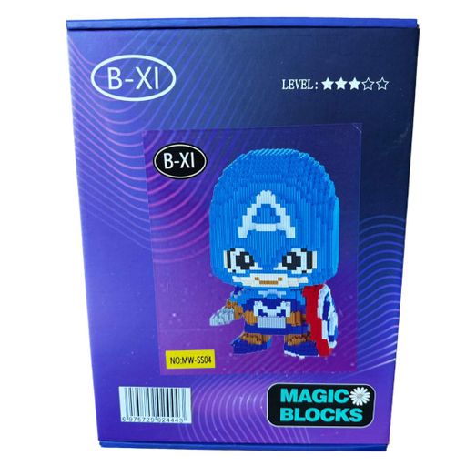 Детский конструктор Magic Blocks Капитан Америка на 3489 деталей (2074089)
