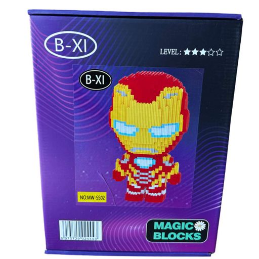 Детский конструктор Magic Blocks Железный человек на 3489 деталей (2074091)