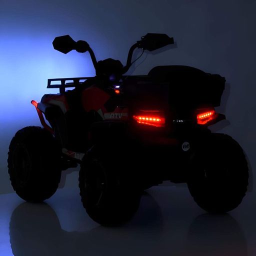 Детский электроквадроцикл Bambi M 6132EBLR-3  12V, пульт, EVA, кожа (2074130)