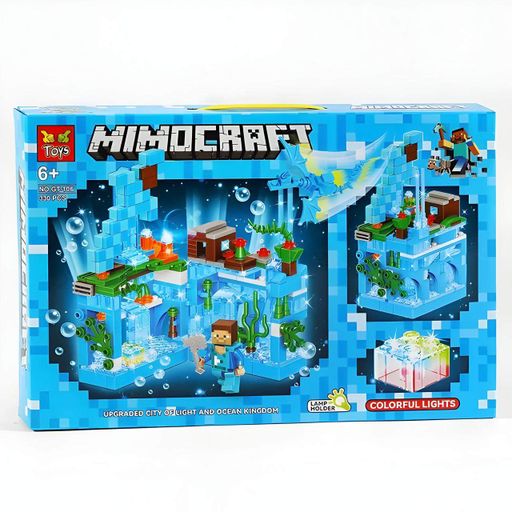 Конструктор Minecraft Mimocraft Підводна печера на 330 деталей (GT106) (2074215)