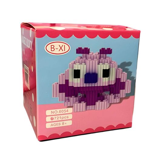 Дитячий конструктор Magic Blocks Стіч рожевий на 721 деталь (6054) (2074335)