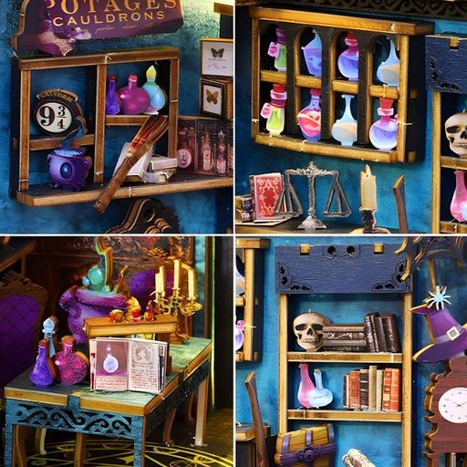 3D конструктор Бук Нук "Magic Market" своїми руками, світлові ефекти (2074360)