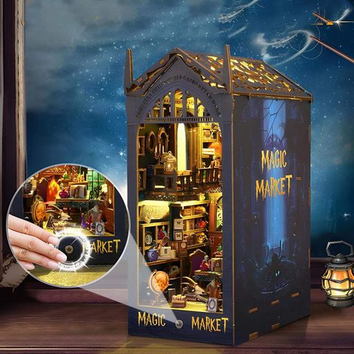 3D конструктор Бук Нук "Magic Market" своїми руками, світлові ефекти (2074360)