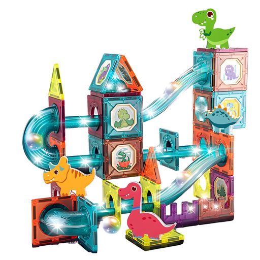 Конструктор магнитный DIY Magnetic Building Blocks на 86 деталей (СН1170) (2074370)