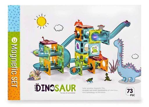 Конструктор магнитный DIY Magnetic Building Blocks на 73 детали (СН1039) (2074371)