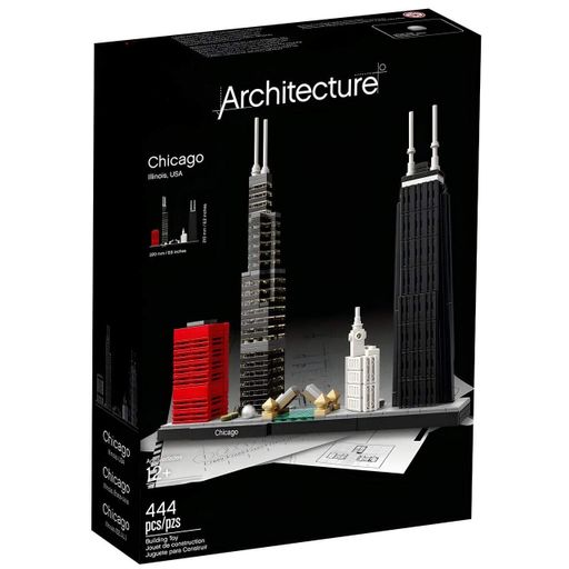 Конструктор Architecture Чикаго на 444 детали (L1033) (2074422)