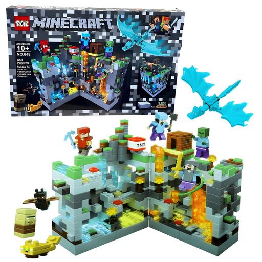 Конструктор Minecraft "Атака на крепость" на 858 деталей (648) (2074564)