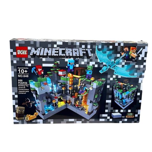 Конструктор Minecraft "Атака на крепость" на 858 деталей (648) (2074564)