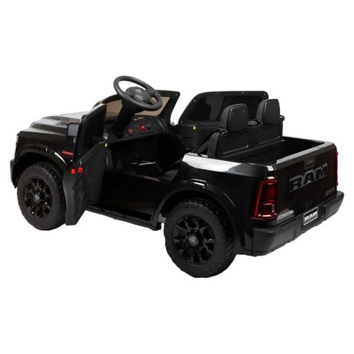 Дитячий електромобіль RM-6469-1 у стилі Dodge Ram, чорний, 24V, 2 мотори по 45W, двомісний, Bluetooth (2074748)
