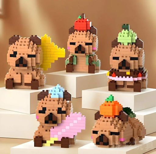 Дитячий конструктор Bricks Капібара на 194 деталі (E3074) (2074890)