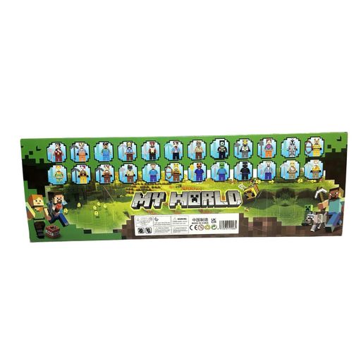 Набор игровых фигурок персонажи My World 24 шт. с оружием (2610) (2074940)