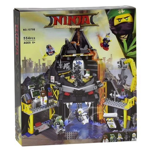 Конструктор Ninjago Вулканическое логово Гармадона на 554 детали (10798) (2074964)