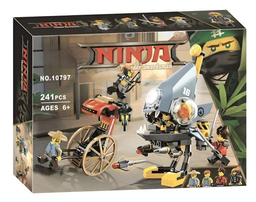 Конструктор Ninjago Атака Пираньи на 241 деталь (10797) (2074970)