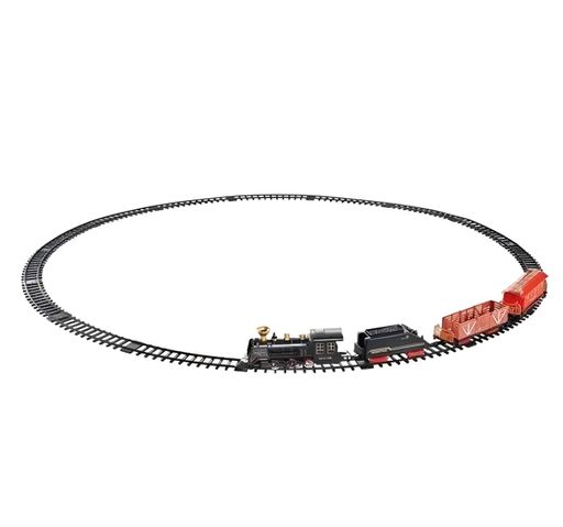 Детская железная дорога Vintage Model Train со звуком и светом, на 21 деталь (3299-65) (2075054)