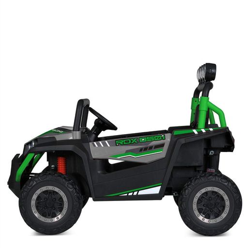 Детский электромобиль Bambi Racer M 6058EBLR-11(24V) на 4 мотора по 90W, колеса EVA, кожаное сиденье, Серый (2075285)