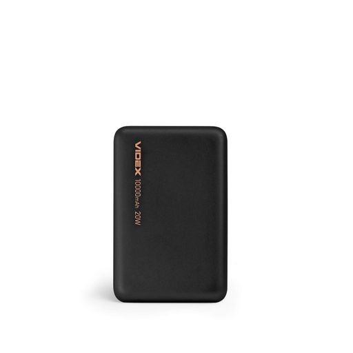 Повербанк VIDEX 10000mAh з бездротовою зарядкою 15W чорний для смартфонів та планшетів (2075330)