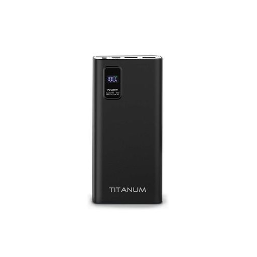 Повербанк TITANUM 727S 20000mAh 22,5W черный зарядное устройство для смартфонов и планшетов (2075348)