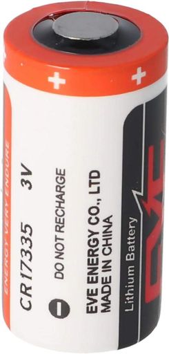 Батарейка EVE CR17335 3V 1500mAh Lithium 1шт (17×34 мм) – літієва батарея для сигналізацій, датчиків, GPS та електроніки (2075390)