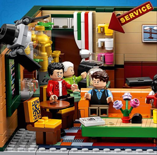 Конструктор Central Perk Друзья Центральная кофейня на 1070 деталей (2075522)