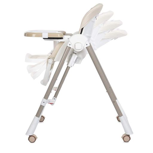 Стільчик для годування Bambi M 5897 Beige з функцією ручного заколисування, бежевий (2075526)