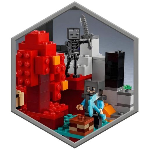 Конструктор Minecraft Разрушеный портал на 316 деталей (11816) (2075562)