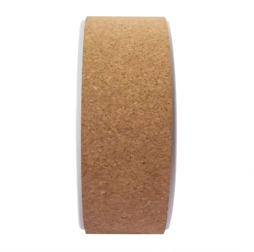 Колесо для йоги MS 4199-1 — ABS + корка, прочное, нескользящее, 32×32×13 см, белое (2075567)