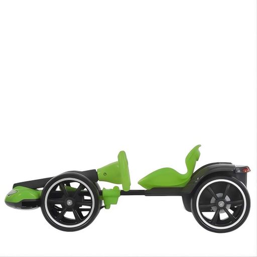 Детский электрокарт Bambi Kart M 6072EBR-5 зелёный — с пультом, Bluetooth, музыкой и светом, EVA колёса, 35W (2075577)