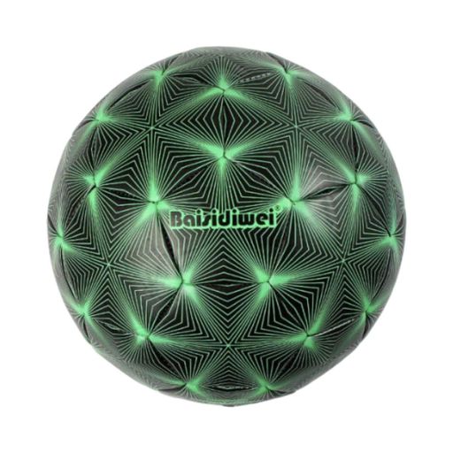 Футбольний м'яч №5 PU - 310-330 г, гумова камера, C 70249-2, зелений (2075652)