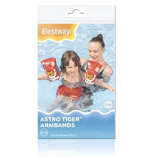 Детские нарукавники для плавания Bestway ПВХ 30 х 15 см красный (32102) (2075702)