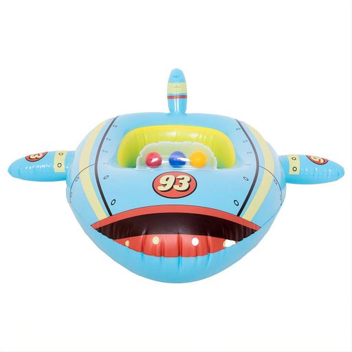 Плотик надувной детский 35281-2, 90×90 см, с игровыми элементами, 3–4 года (2075832)