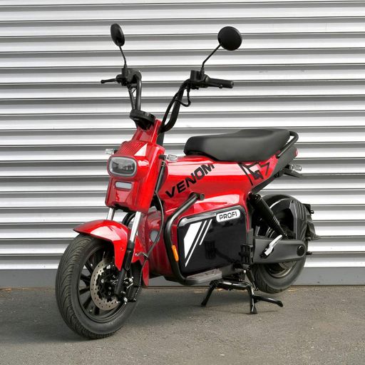 Электробайк Profi Venom/Bat 12д. VM-1203, мотор 1500W, батарея 60V20AH, красный (2075839)
