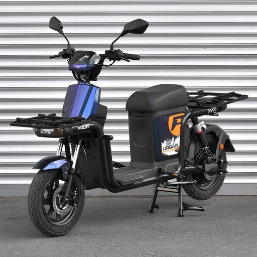 Электроскутер Profi Urban/Bat 16д. UB-1603, мотор 1200W, батарея 72V20AH, синий (2075842)