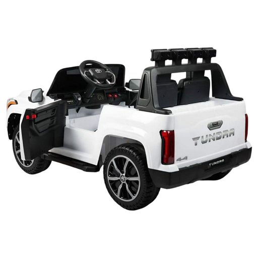Дитячий електромобіль JOY TR-6801/77 у стилі Toyota Tundra, білий, 24V, 2 мотори, двомісний (2076046)