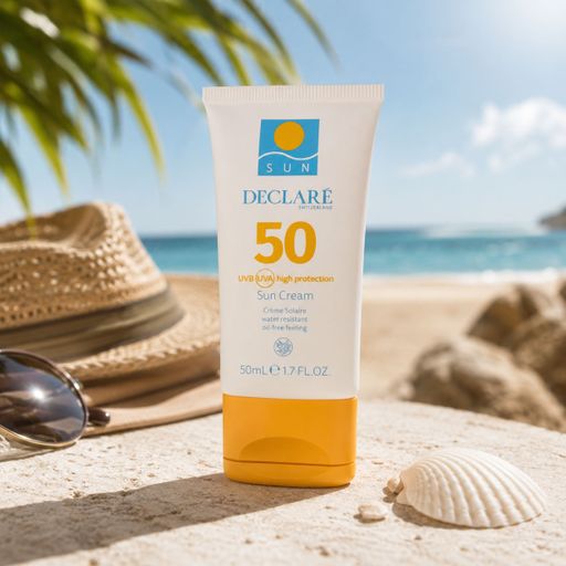 Сонцезахисний крем для обличчя Declare Sun Basic Cream SPF 50, 50 мл