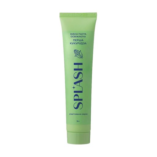 Освежающая зубная паста Splash Первая кукуруза, 75 г