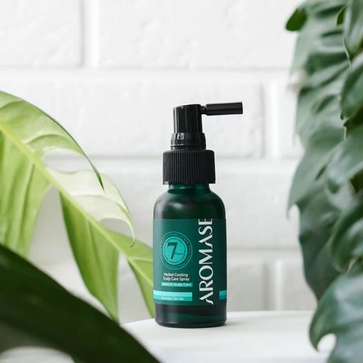 Охлаждающий успокаивающий спрей Aromase Herbal Cooling Scalp Care Spray для жирной кожи головы