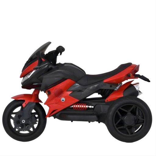 Дитячий мотоцикл на акумуляторі M 4274ELR-3 12V, 2 мотори, EVA-колеса, MP3, USB, світло, червоний (2076249)