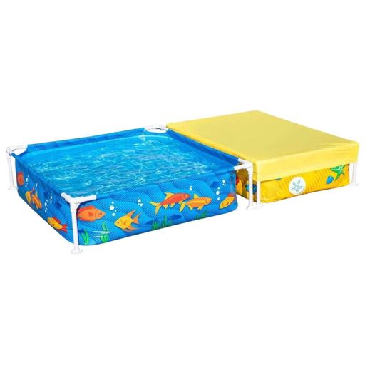 Каркасный детский бассейн Bestway 561CF с песочницей, 213 × 122 × 30,5 см до 200 кг песка (2076314)