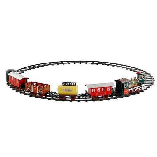 Детская железная дорога Continental Express со звуком и светом, на 18 деталей (1209) (2076382)