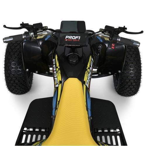 Квадроцикл E-FOX-1450-6 60V20AH, до 45 км/ч, до 150кг, SD, BLUETOOTH, USB, светло, желтый (2076519)